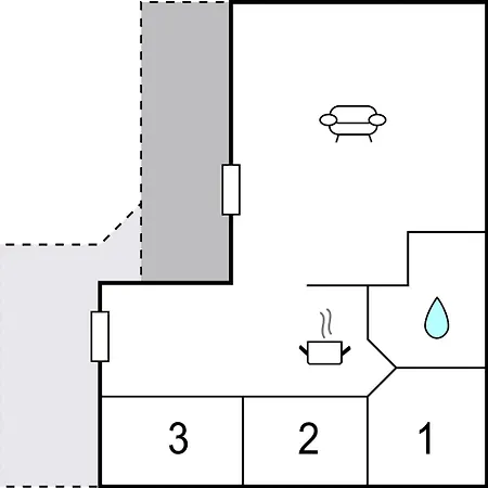 3 Bedroom Awesome In Tarm